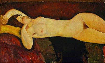 Akt von Modigliani aus dem Museum of Modern Art, New York